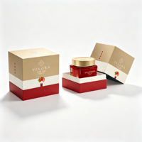 Boîte rigide personnalisée de luxe pour l'emballage de confitures de fruits, de conserves et de produits alimentaires de qualité supérieure, avec impression sur papier