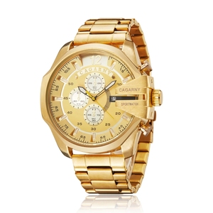 Reloj de Cuarzo para Hombre CAGARNY 6839, Nuevo Diseño, Correa de Acero, Resistente al Agua, el Mejor Cronógrafo, Reloj Casual - Product Image 2