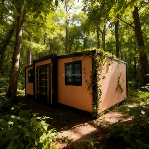 20ft 40ft sang trọng Modular prefab nhà 2 3 phòng ngủ casas prefabricadas ngôi nhà nhỏ sang trọng prefab mở rộng container Nhà Giá - Product Image 1