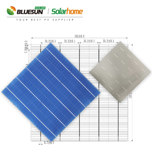 Cella Solare Policristallina <span class=keywords><strong>di</strong></span> Grado A, 18%-21% <span class=keywords><strong>di</strong></span> Alta Efficienza, Wafer <span class=keywords><strong>di</strong></span> <span class=keywords><strong>Silicio</strong></span> 6x6 - Product Image 6