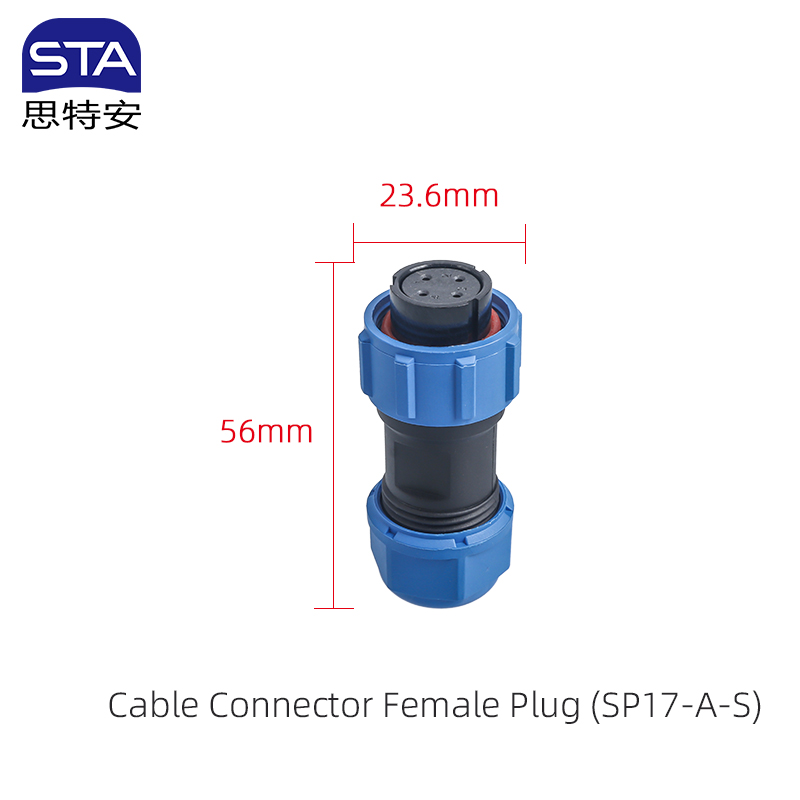 Connecteur de câble, fiche femelle