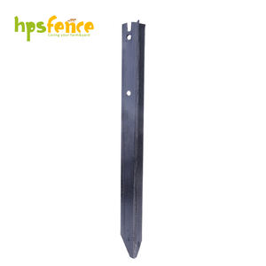 Poste Y de acero con revestimiento negro de 3,5 kg por metro para valla de Viñedo - Product Image 6