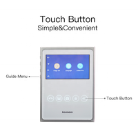 Sonnette vidéo antivol sur le thème de la sécurité, interphone vidéo, vision nocturne, sonnette pour maison connectée, walkie-talkie, pour appartement