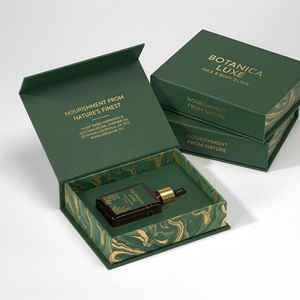 Coffret de cosmétiques pour soins de la peau personnalisés, huile essentielle, petit coffret cadeau <span class=keywords><strong>en</strong></span> carton de luxe, emballage <span class=keywords><strong>en</strong></span> papier avec velours - Product Image 1