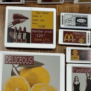 Nouveauté, vente en gros du fabricant, écran E-Ink 5,8 pouces, étiquette de prix numérique ESL, étiquette de rayon électronique, système ESL, étiquettes de rayon LCD - Product Image 1