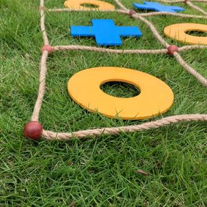 Juego de <span class=keywords><strong>Tic</strong></span> Tac Toe gigante personalizado para jardín o césped al aire libre, juguete de madera Unisex en caja de embalaje - Product Image 2
