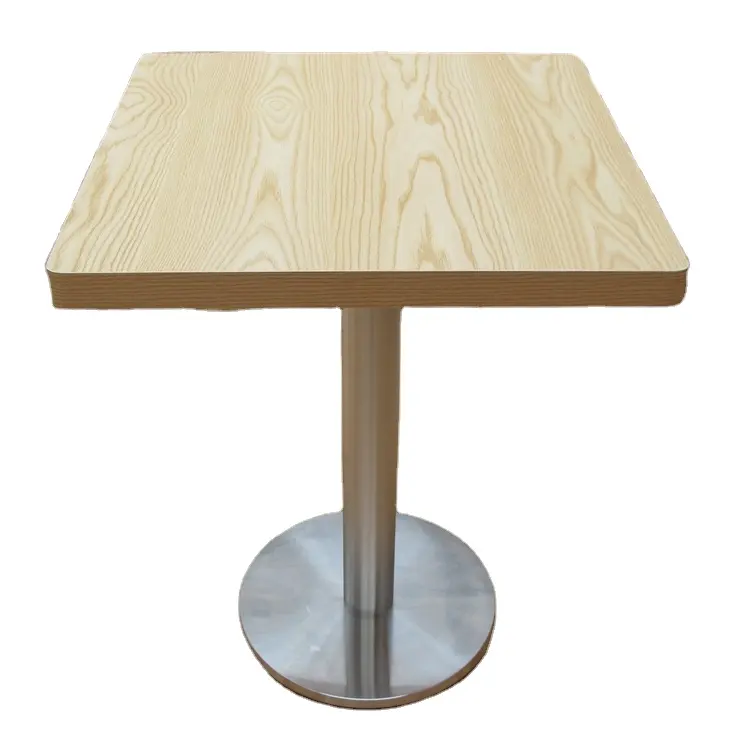Square tables coffees wooden table restaurant table top