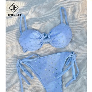 Maillots de bain sexy pour femmes, bikini string, maillots de bain grande taille, maillots de bain recyclés, fabricant de maillots de bain, service OEM, 50 pièces, été 2024 - Product Image 2