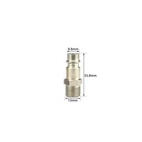 Nouveau 1/4 pouces NPT raccords de tuyau d'air à dégagement rapide connecteur de coupleur de pneu solide pour l'état masculin américain-nouveau