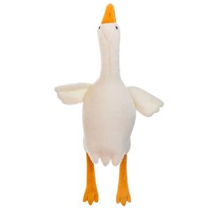 White Goose Plush <b>Pillow</b> 50 100 150 190 Cm Soft Stuffed Toy For Bedroom Decor Unisex Gift - Product Image 5