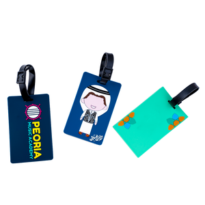 Étiquettes à suspendre pour bagages, décorations suspendues, étiquettes en PVC souple, cartes d'embarquement - Product Image 5