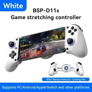 Manette de jeu pour téléphone portable D11S avec ventilateur de refroidissement, boutons arrière programmables, contrôleur de jeu télescopique pour Android/IOS/SWITCH - Product Image 3