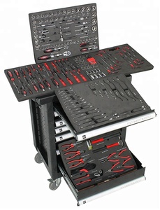 320 pièces nouveau modèle armoire à roulettes/<span class=keywords><strong>coffre</strong></span> avec outils à main - Product Image 2