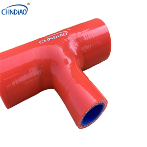 Pièces automobiles, tube d'admission d'air flexible de 2 pouces de diamètre, en forme de T, à paroi mince, en caoutchouc silicone, tuyau de radiateur - Product Image 6