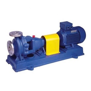 Pompe centrifuge horizontale à aspiration axiale en acier inoxydable pour le transfert de boues d'huile chaude et de fluides industriels - Product Image 2