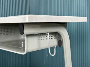 <span class=keywords><strong>ชุด</strong></span><span class=keywords><strong>โต๊ะ</strong></span>และเก้าอี้เรียนแบบคู่สำหรับโรงเรียนประถมศึกษา ทำจากเหล็กและพลาสติก สำหรับห้องเรียนฝึกอบรมเฟอร์นิเจอร์สีตามสั่ง - Product Image 5