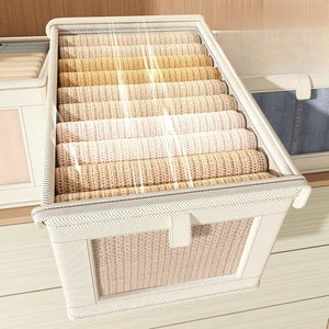 Caja de Almacenamiento Moderna de Tela Oxford, Plegable, Tipo Cajón, para Ropa, Rectangular, Brillante, Venta al Por Mayor de Fábrica - Product Image 3