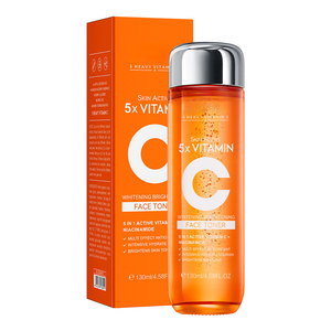OME ODM Etiqueta Privada 5-en-1 Vitamina C tóner calmante cuidado de la piel blanqueamiento y brillo de la piel - Product Image 6
