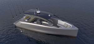 Yacht de luxe en fibre de verre de 33 pieds/10m avec hors-bord pour la pêche et le tourisme - Product Image 4