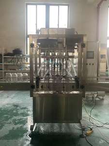 Máquina de llenado de cosméticos automática de 8 cabezales, rango de 100ml-1000ml para bebidas y productos químicos, equipo de llenado de émbolo, embalaje de bolsas - Product Image 3