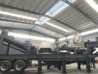 Mobile Frame Cone Crusher Crush Plant Umzug Bau abfall Aggregat Granit Calcit Hard Rock Stone Crusher Crushing Plant