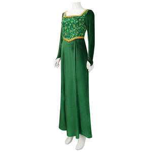 Costume da Principessa <span class=keywords><strong>Fiona</strong></span> <span class=keywords><strong>Verde</strong></span> per Donna Adulta Halloween DONG-002 - Product Image 4