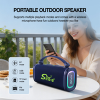 SING-E ZQS-M36 Mini Haut-parleur audio sans fil portable Bluetooth pour ordinateur, téléphone portable, scène, extérieur, avec subwoofer à grand volume