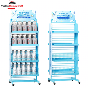 YX Metal tek taraflı tuvalet vitrin rafı hafif demir süpermarket raflar takı ekran için kolay saklama için - Product Image 1