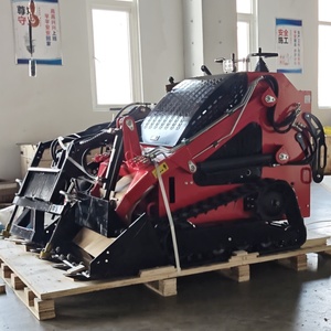 Với mạnh mẽ Kubota động cơ <span class=keywords><strong>diesel</strong></span> cho đi bộ phía sau Crawler Mini Skid chỉ đạo Bộ nạp - Product Image 4