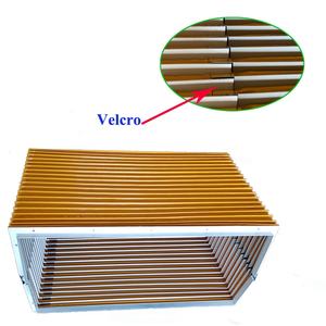 Ruiao CNC Rail linéaire Nylon couverture garde bouclier <span class=keywords><strong>accordéon</strong></span> soufflet couverture caoutchouc linéaire Rail garde - Product Image 4