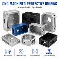 Boîtier de protection en aluminium CNC de précision sur mesure pour équipements industriels, systèmes électroniques et d'automatisation