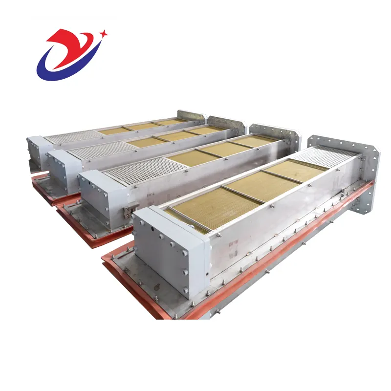 Commercio garanzia del compressore d'aria tubo-tipo scambiatore di calore 950 da3 inter cooler intercooler interamente in alluminio per compressore centrifugo