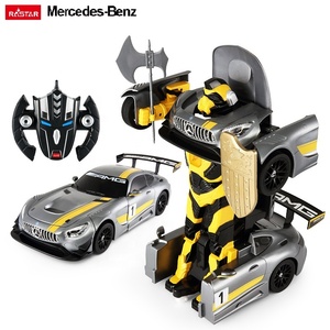 Rastar Benz Mercedes-benz GT3 Voiture <span class=keywords><strong>Robot</strong></span> <span class=keywords><strong>Transformable</strong></span> Sous Licence Kit Jouet Voiture Plastique R/C 1:14 Unisexe Modèle Plastique 74800 - Product Image 1