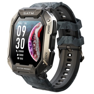 Montre connectée C20 à faible consommation d'énergie, étanche 5ATM, longue autonomie, certifiée CE et RoHS, cadran personnalisable, moniteur de santé, Reloj Smart - Product Image 1