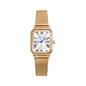 Reloj de Pulsera de Lujo para Mujer, Resistente al Agua, Color Café, Casual, con Brazalete de Joyería - Product Image 1