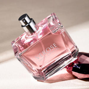 Eau de Parfum สำหรับผู้หญิงขนาด100มล. ใส่ในชุดดอกไม้ไม้ลายดอกไม้3ชิ้นกลิ่นหอมทันสมัยบรรจุในขวดแก้ว - Product Image 2