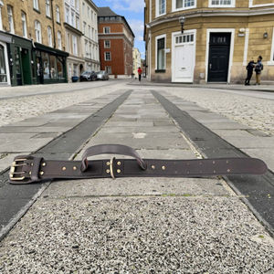 <span class=keywords><strong>Collar</strong></span> de perro grande de lujo con mango en D, correa de cuero resistente para mascotas, patrón de impresión y características personalizadas - Product Image 6