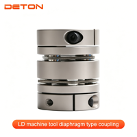 Accouplement flexible à mâchoires LD Plum Coupling, sans jeu, à couple élevé, en élastomère araignée pour système de servomoteur, machine CNC à vis à billes