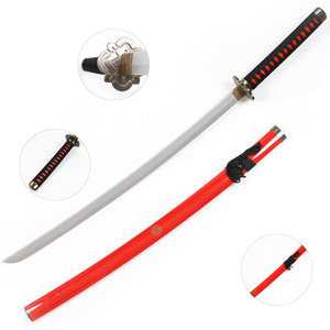 Katana <span class=keywords><strong>japonais</strong></span> en bois de 101 cm, épée de samouraï non affûtée, <span class=keywords><strong>Bokken</strong></span> pour cosplay et entraînement au kendo - Product Image 1