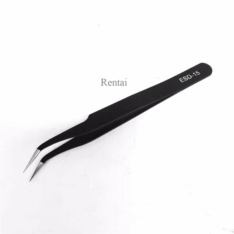 Big supply ESD Plastic tweezers, Antistatic Laboratory tweezers for Electronic