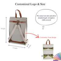 Sac à dos scolaire en papier kraft lavable personnalisé de haute qualité, tendance, portable, sac à bandoulière de voyage, vente chaude