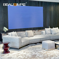 Ultimatives Italienisches Luxus-Sofa für Wohnräume in Hochwertiger Stoff- und Lederqualität zu Erschwinglichem Preis mit Herausragender Leistung