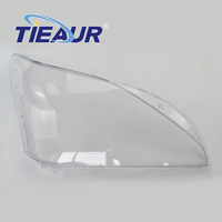 TIEAUR Abat-jour en verre trempé transparent pour phare de voiture, couvercle de lentille en PC pour RX330 Années 2003-2008