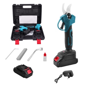 กรรไกรตัดแต่งกิ่งไฟฟ้า 21V DIY แบบไร้สาย พร้อมด้ามจับกันลื่น ใช้แบตเตอรี่แบบชาร์จได้ สำหรับตัดแต่งต้นไม้ผลไม้ในสวน - Product Image 3