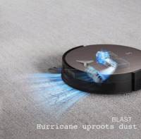 Ecovacs X11 Pro OMNI Robot Vacuum Auto-Recharge All-In-One Tipis, Pencuci Lantai, Penyedot Debu, Pel, untuk Hotel dan Rumah Tangga
