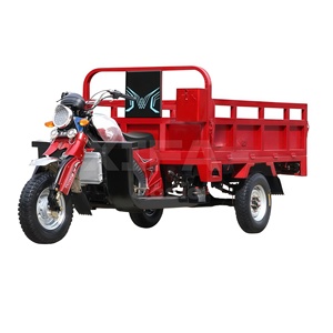 Tricycle à essence chinois de 200 cm3, moto à 3 roues, transporteur de marchandises agricoles avec suspension - Product Image 5