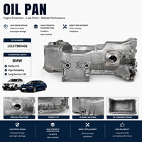 حوض زيت المحرك الاحترافي لسيارات BMW OE 11137585432، قطعة مطابقة تمامًا لحماية المحرك، خزان عالي السعة