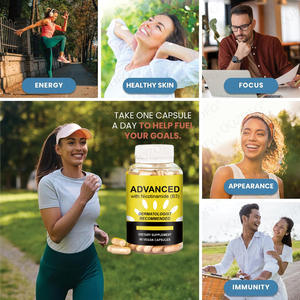 Kapsul Niacinamide <span class=keywords><strong>Vitamin</strong></span> <span class=keywords><strong>B3</strong></span> 500mg Suplemen OEM dengan Ekstrak Polypodium Leucotomos Calaguala Mendukung Kesehatan Sel Kulit - Product Image 6
