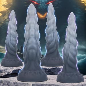 Секс-игрушка на присоске: огромный силиконовый фаллоимитатор в форме пениса животного (лошади), анальный дилдо, мастурбатор, фантазийный монстр-инопланетянин, дилдо для женщин - Product Image 1