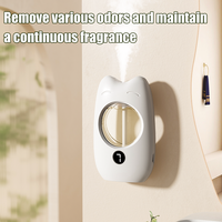 Personnalisable Mini 50ML Plastique Batterie Diffuseur d'Huiles Essentielles Portable 7 Niveaux Réglables pour 80 ㎡ Usage Domestique pour Hôtels